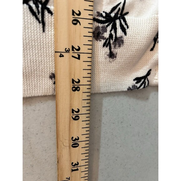 Lands End Floral Print Cardigan Sweater Womens Size 3X Supima Cotton - Picture 8 of 8